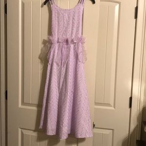 Lavender girls dress